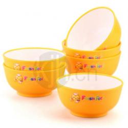 大號卡通時(shí)尚餐碗（6個／