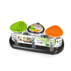 時尚之風調味套裝（3格）