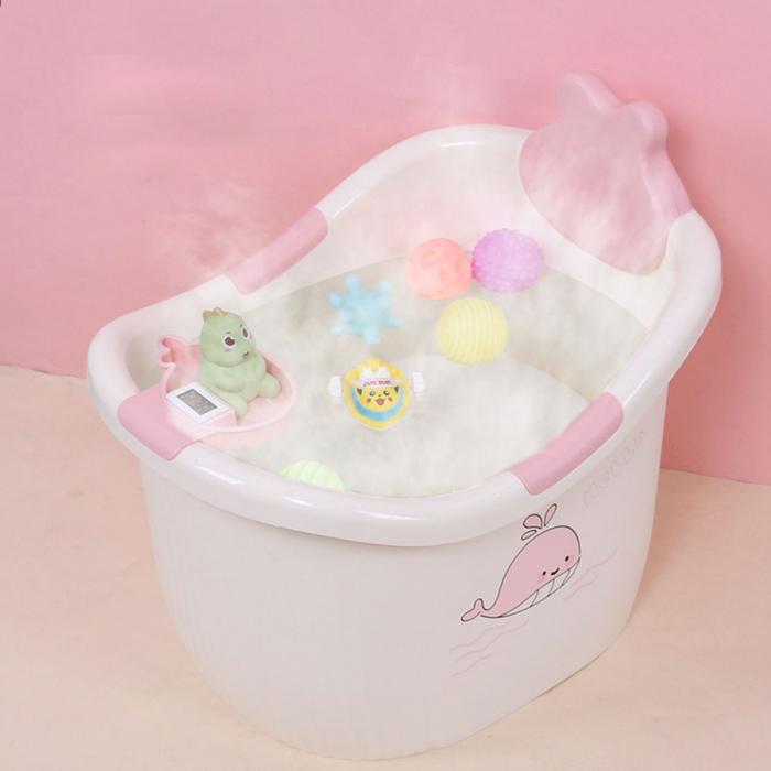 童趣浴桶(鯨魚枕/頸枕