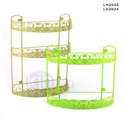 雕花半圓二層、三層架