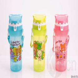 樂(lè)彩卡通兒童水壺（吸管