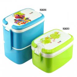 長(zhǎng)方型手提飯盒、雙層