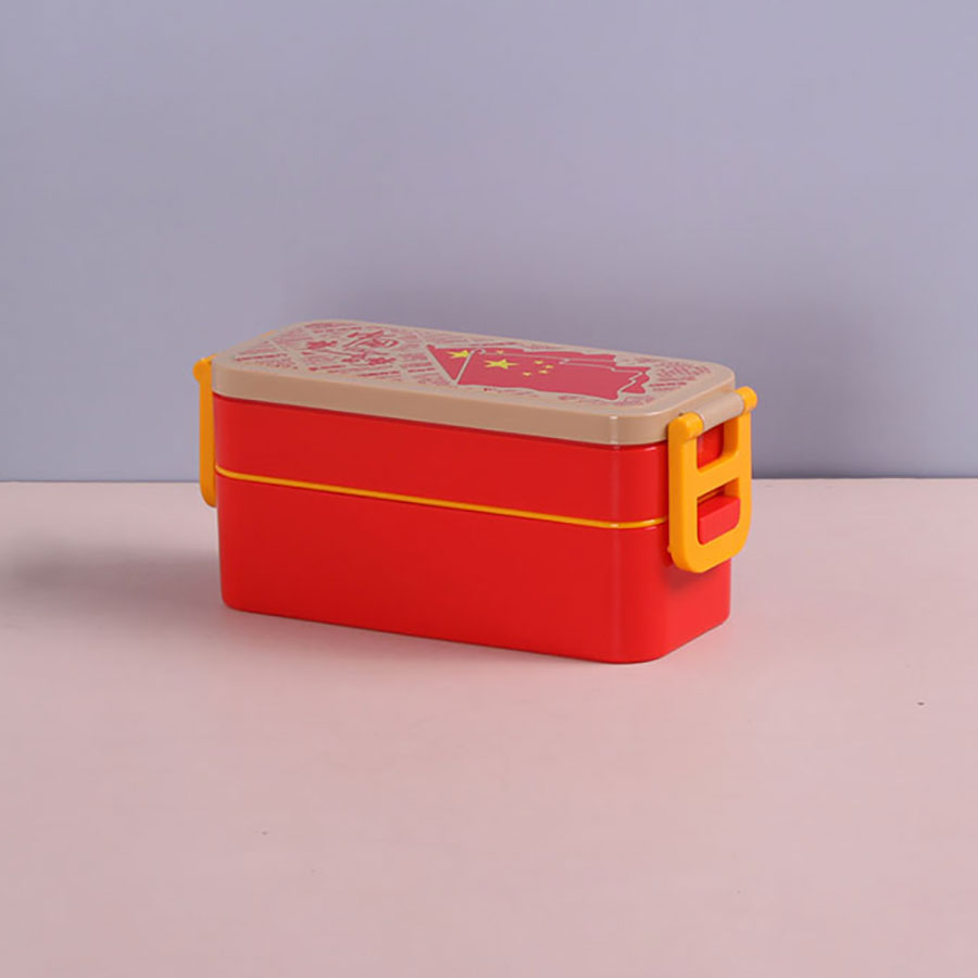 時代特色雙層便當(dāng)盒(