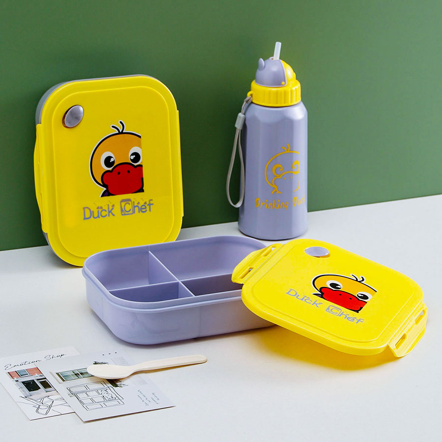 長(zhǎng)方形飯盒+700CC水壺