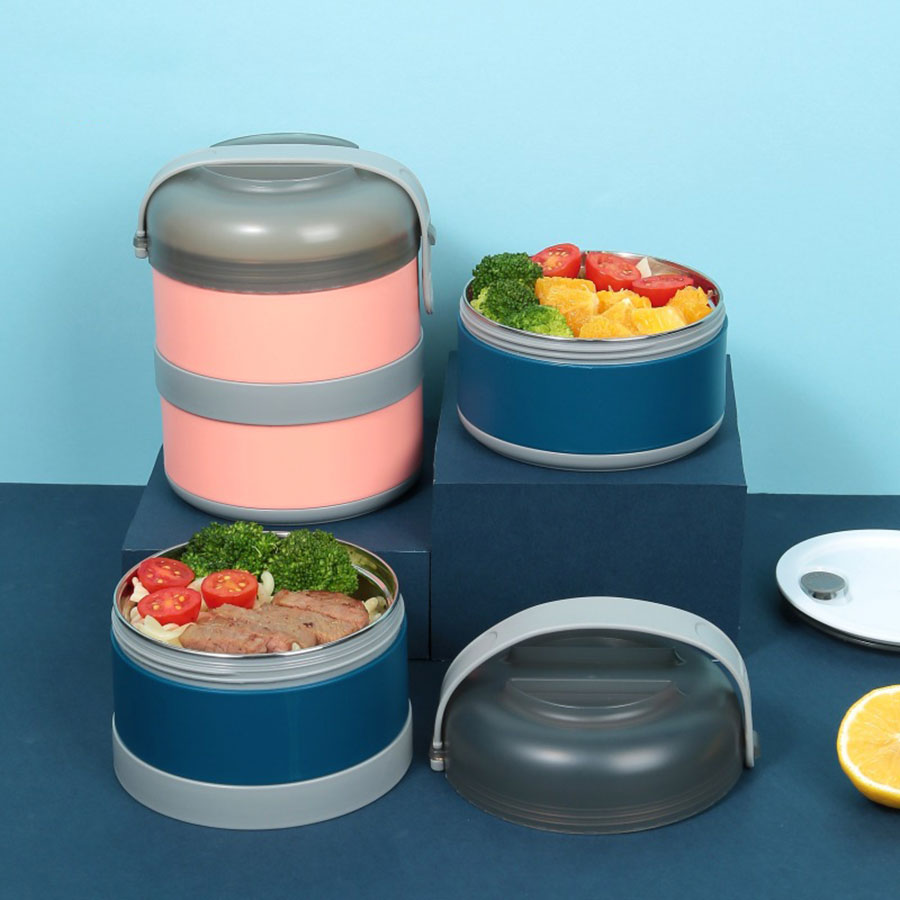 碗蓋式保溫不銹鋼飯盒