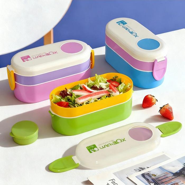 雙層便當盒(700ML)