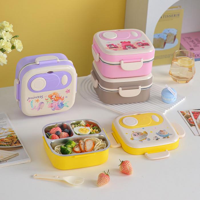 臻悅不銹鋼飯盒 三格/