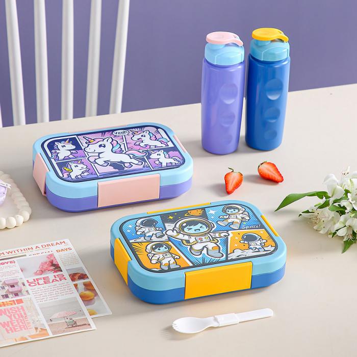 童夢漫畫分格密封飯盒
